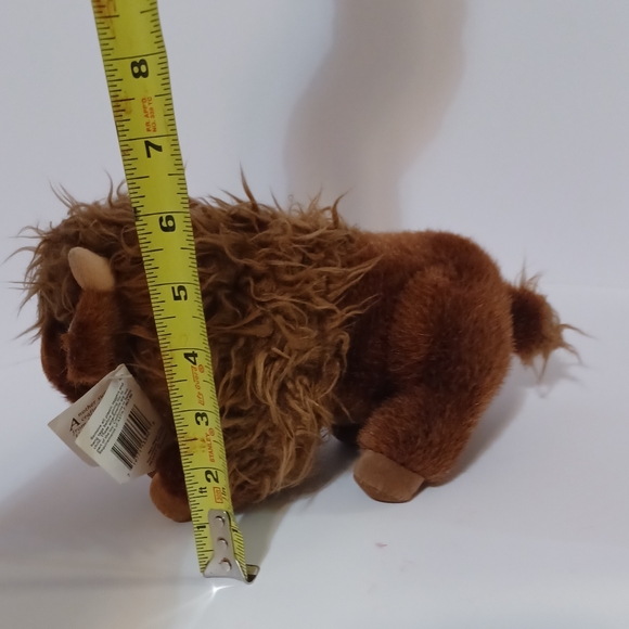 Mary Meyer Brown Bison Buffalo Toy Plush Gruffalo - Picture 10 of 10